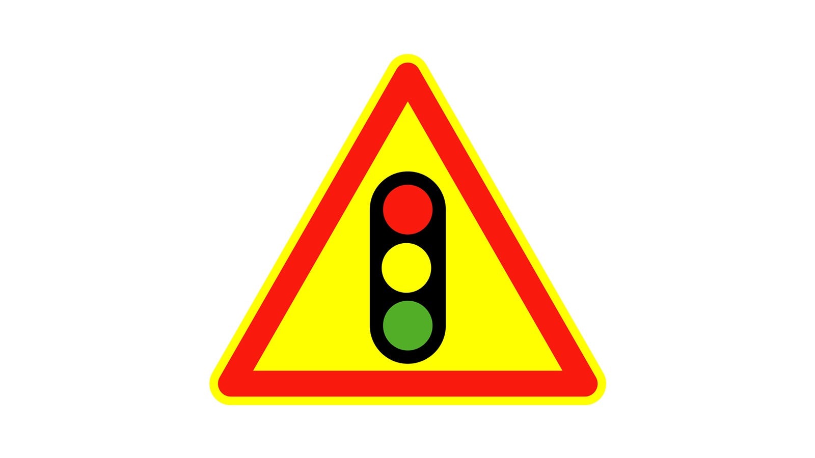 annonce de signaux lumineux réglant la circulation