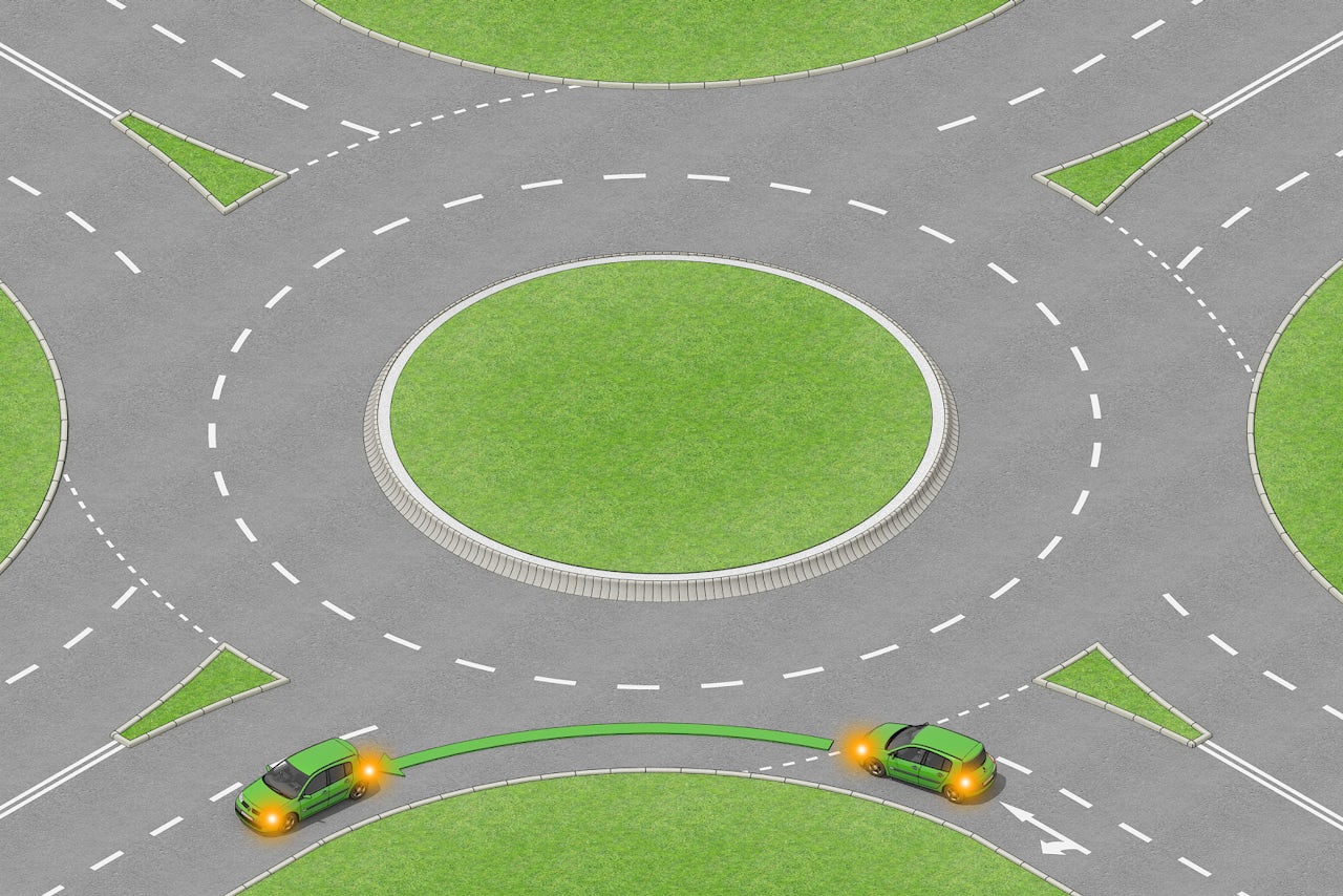 UK Roundabout Rules How to Use a Roundabout Correctly