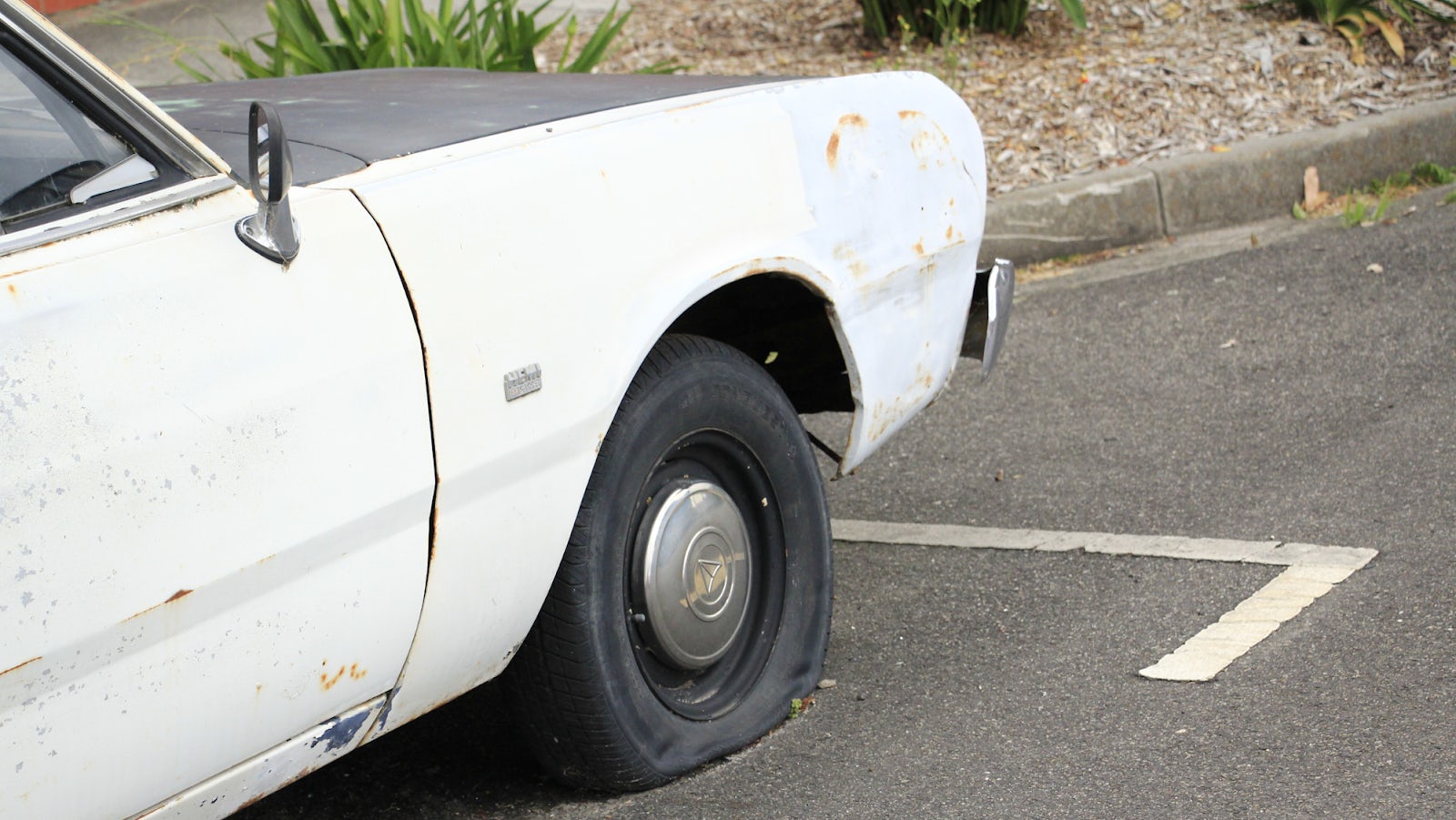 This isn't a safe tyre pressure