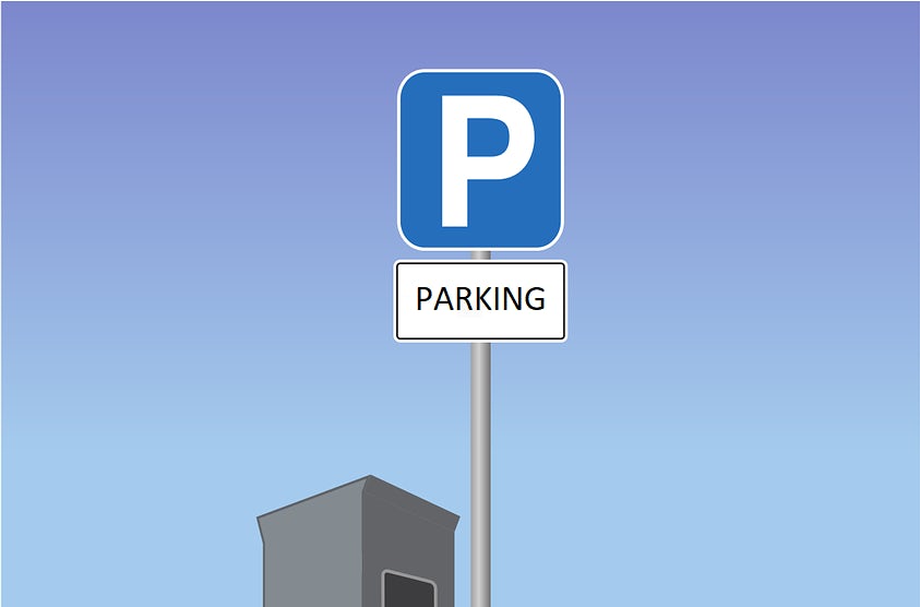 Parking and stopping signs