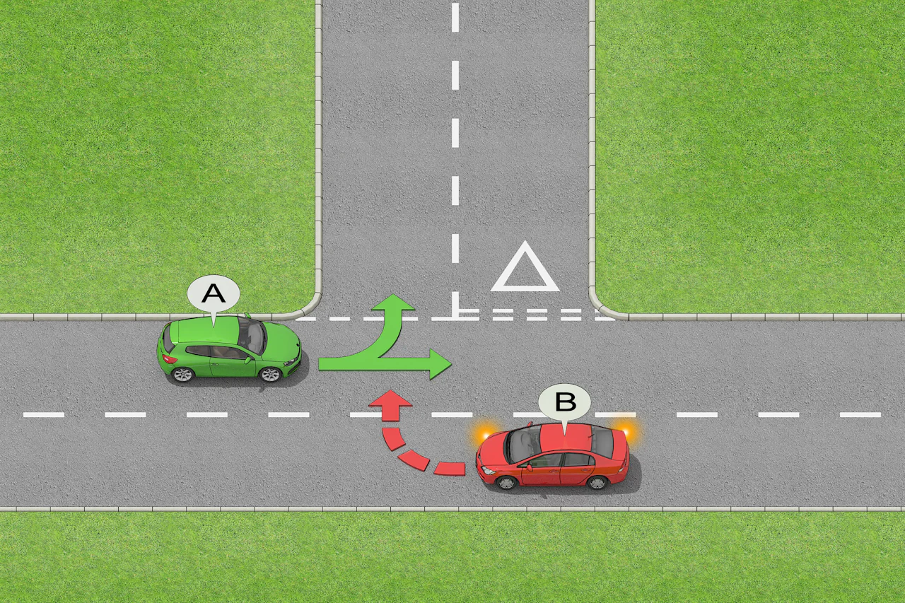 You Want To Turn Right Into A Priority Road zutobi.com