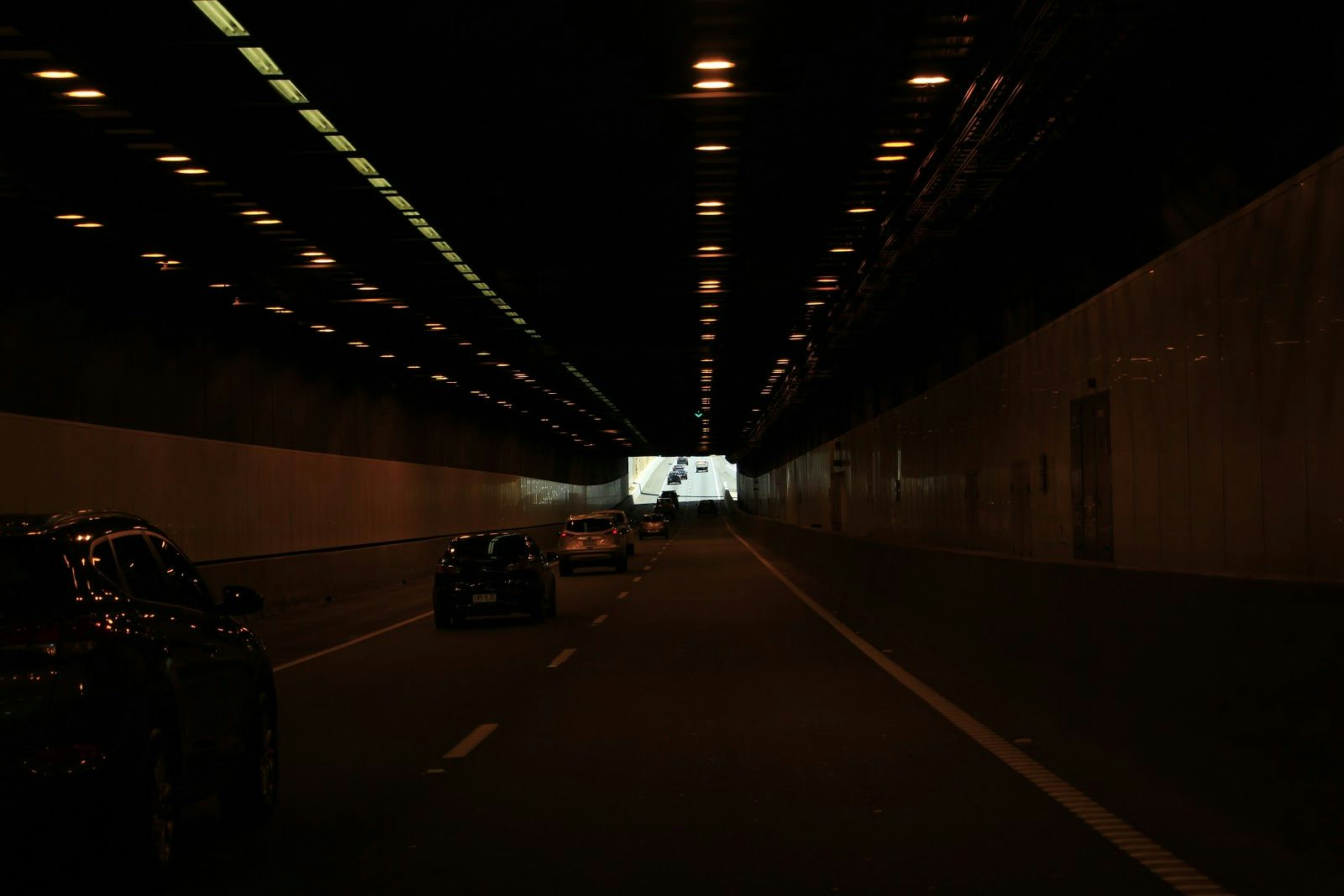 Driving in tunnels