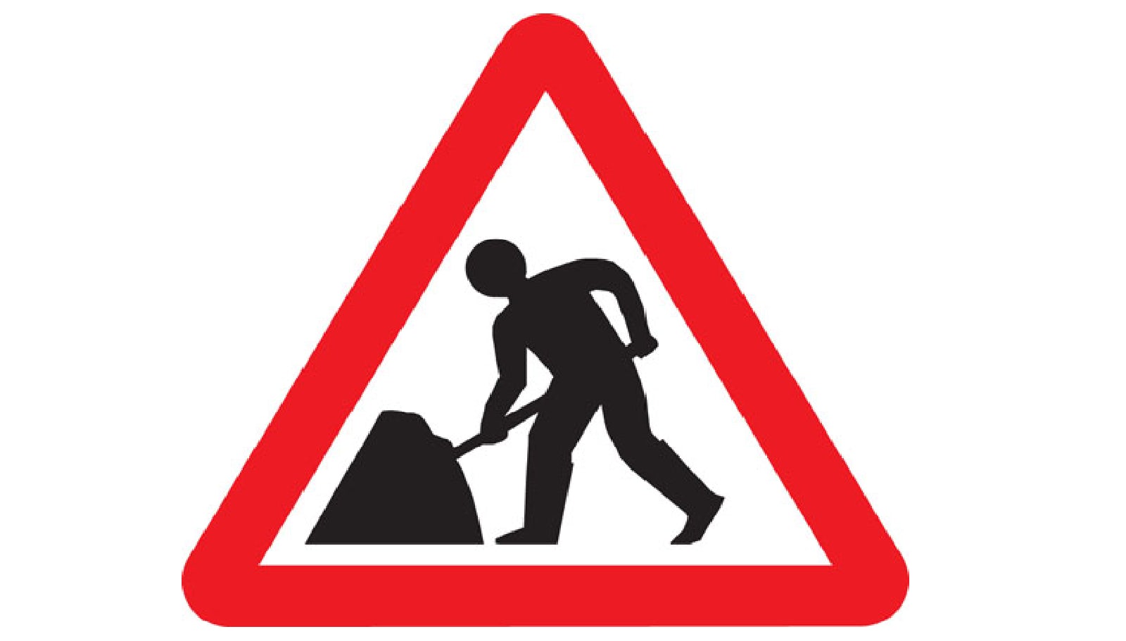 Road Works Ahead