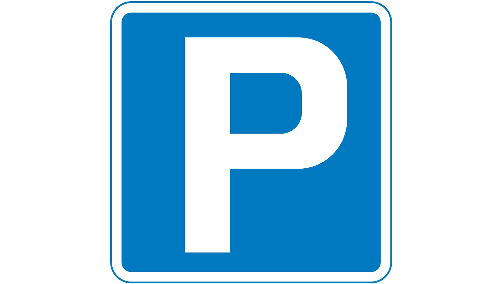 A general parking sign