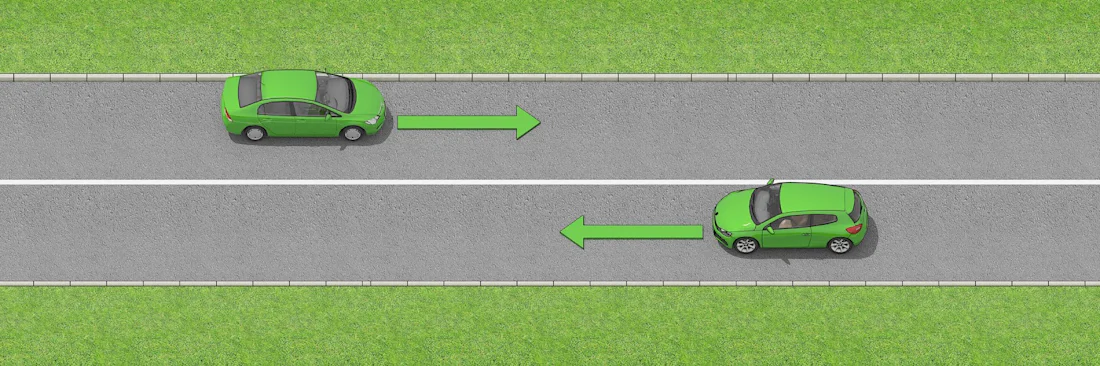 Road Lane Markings & Reflective Studs - Driving Theory