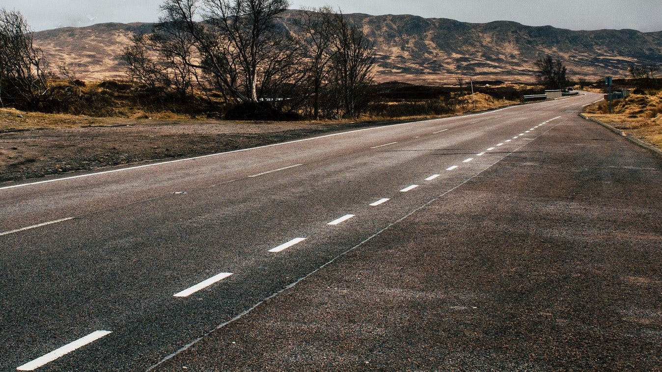 Road lane markings and reflective studs