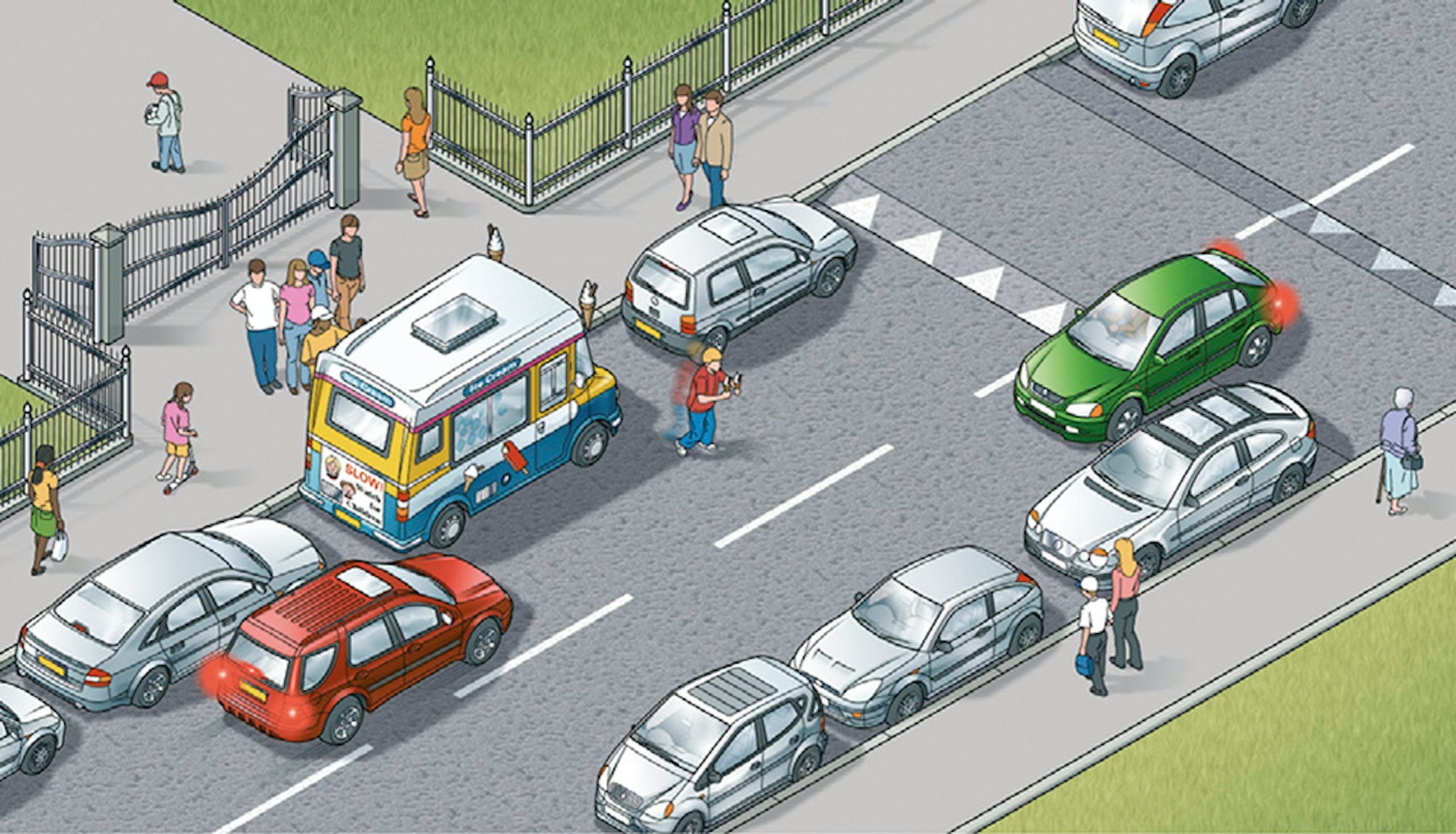 We have road rules for cars, but are there rules for pedestrians?