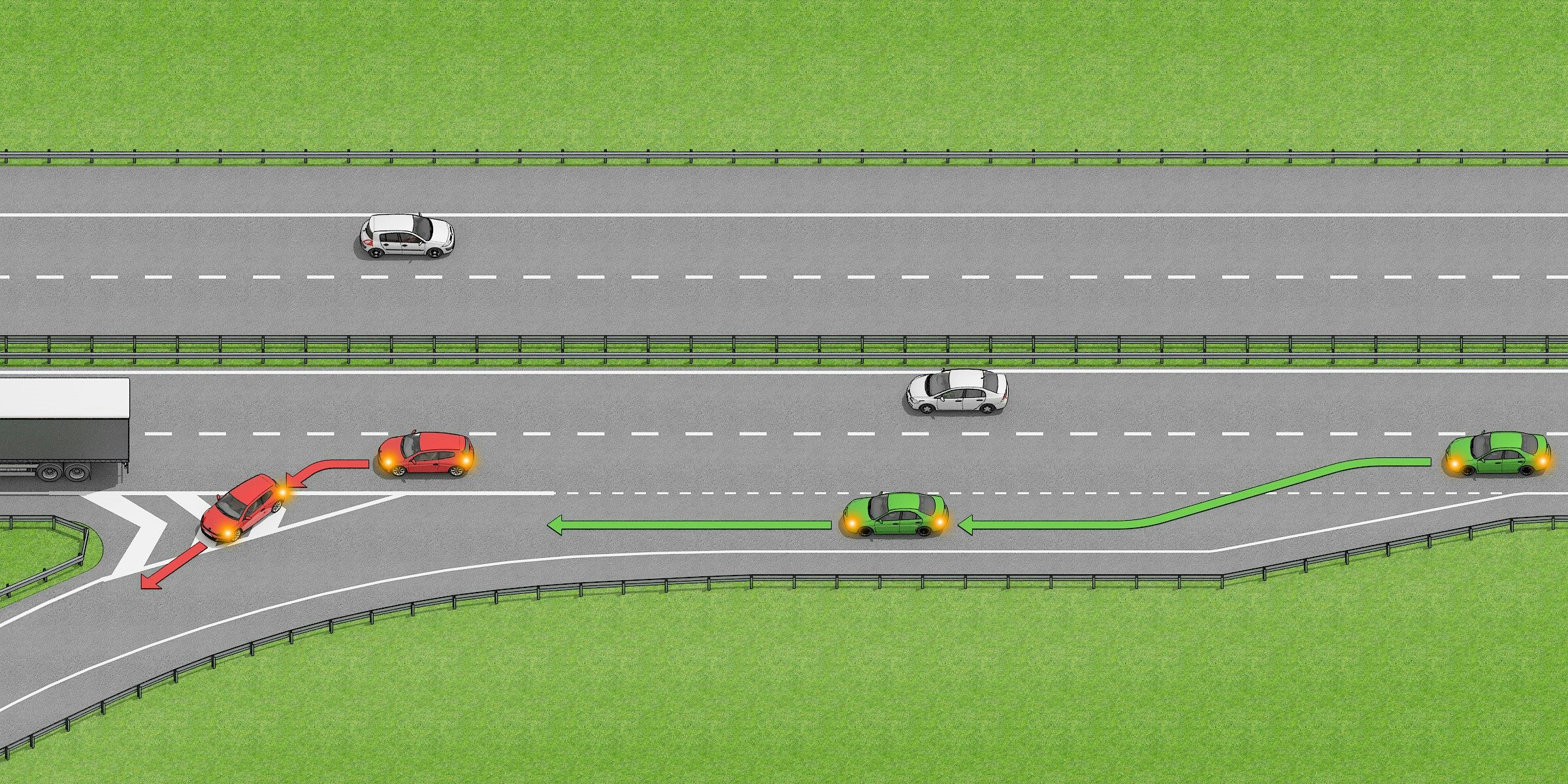 Prepare ahead of time so you can exit smoothly
